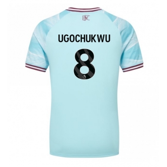 Billige Fotballdrakt Burnley Lesley Ugochukwu #8 Replika Bortedrakt 2025-26 Kortermet